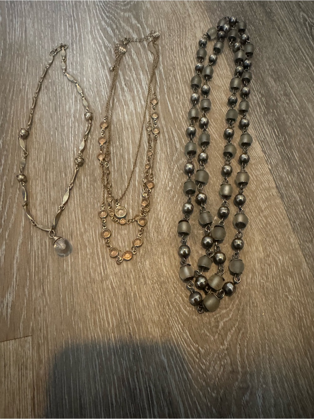 Lot of 3 statement necklaces